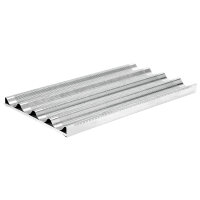 Perforiertes Aluminiumblech GN 1/1 für 4 Baguettes,...