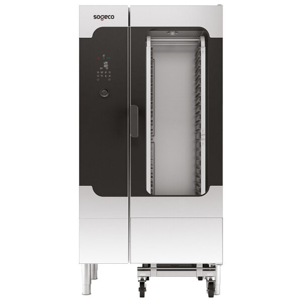 Forno combinato elettrico a vapore diretto con controllo digitale, 20x GN 1/1