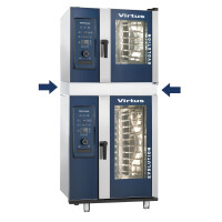 kit sovrapposizione forni per 6x GN 1/1 + 10x GN 1/1
