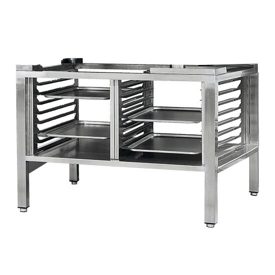 support with guides for 10x GN 2/1 ovens