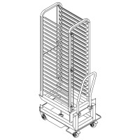Hordengestellwagen für Bleche für 20x GN 2/1...