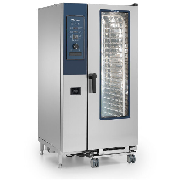 Elektro-Konvektionsofen mit Direkteinspritzung und automatischem Reinigungssystem, 20x GN 1/1