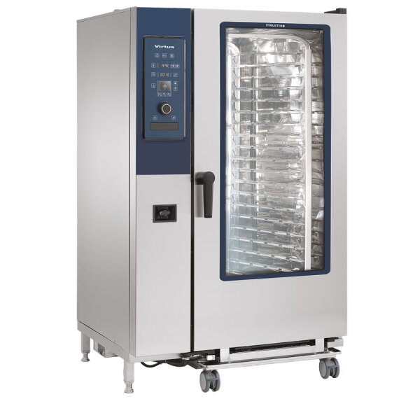 Elektro-Konvektionsofen mit Direkteinspritzung und automatischem Reinigungssystem, 20x GN 2/1