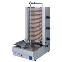 asador de kebab eléctrico con 3 zonas de...