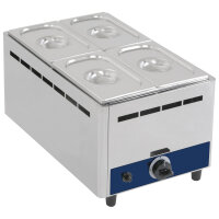Gas-Bainmarie, Tischmodell, 1 Becken GN H=150 mm - LPG
