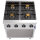 Fogão a gás com base aberta, 4 queimadores (26,0 kW)