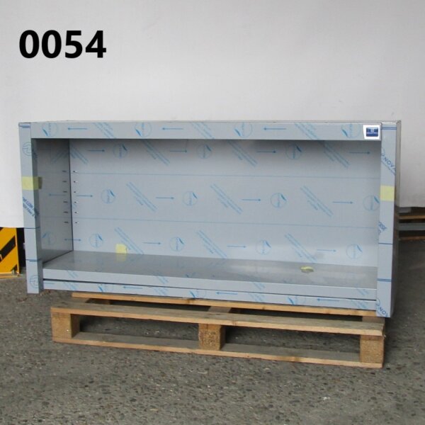 Wandhängeschrank mit Zwischenboden, offen, 1400x400 mm - BESCHÄDIGT