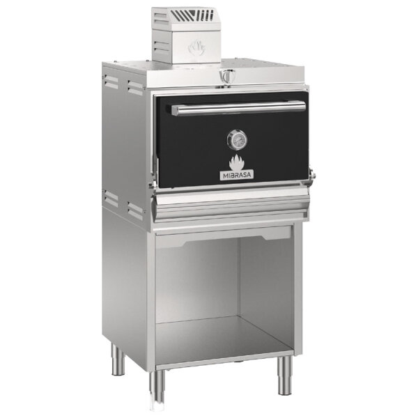 Horno de brasa sobre soporte para máximo 160-190 servicios
