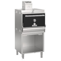 Charcoal oven for approximately 35-45 dishes with heating...