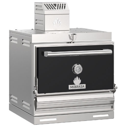 Charcoal oven for approximately 160-190 dishes, tabletop version