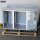 Banco macchina caffè da 1500x700 mm con cassetto, cassetto battifondi, tramoggia rifiuti, 2 vani - DANNEGGIATO