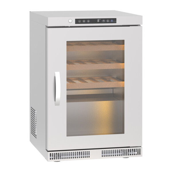 Weinkühlvitrine mit 1 Temperaturbereich, 30 Flaschen, +1°/+20°C