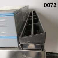 Gas-Lavasteingrill, Kochzone in Edelstahl, Fleisch/Fisch - BESCHÄDIGT