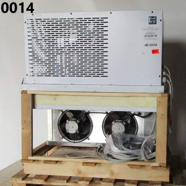 Gruppo monoblocco a soffitto, -18°/-25°C, 13,7m³/7,9m³ (+32°C) - USATO