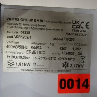 Gruppo monoblocco a soffitto, -18°/-25°C, 13,7m³/7,9m³ (+32°C) - USATO