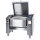 Brasiera multiuso elettrica da 75 litri (2x GN 1/1), sollevamento automatico - versione piana