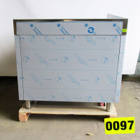 Neutraler Arbeitsschrank, Eck-Modell, mit...