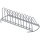 Inserto piatti L 370mm lar. 195mm H 105mm piatti 11 plastificato