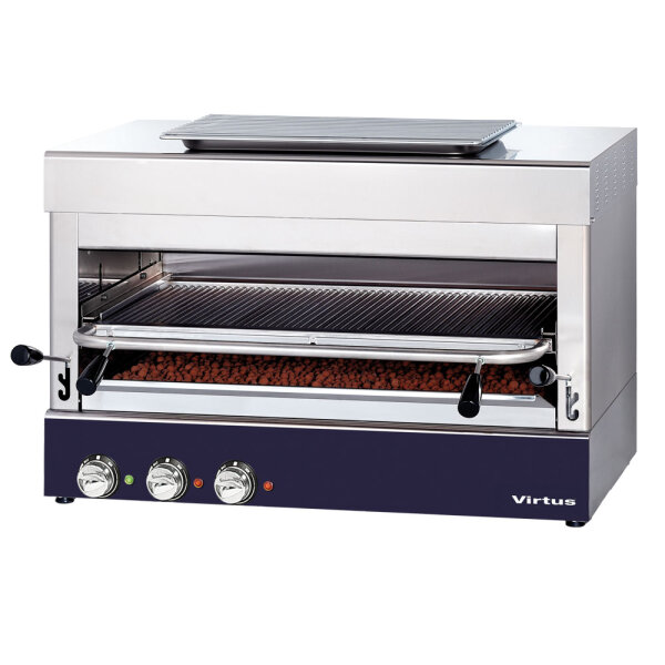 Gril électrique 800°C avec grille de 770x470 mm
