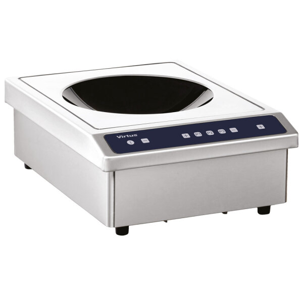 Piano cottura wok ad induzione da banco, 1 piastra da 7,0 kW