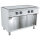 Teppanyaki elétrico com base aberta, 2 zonas
