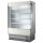 Refrigerated multi-deck wall cabinet 2580 mm with 4 shelves and hinged doors, 0°/+2°C - prepacked meat