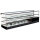 Vitrina refrigerada para tapas com vidro reto e 2 prateleiras de vidro, 8x GN 1/3 h=40 mm