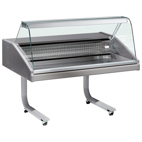 banco pesce refrigerato statico su ruote, 0°/+6°C, l=1000 mm
