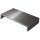 Vassoio a gradino inox 800 mm per banco espositore