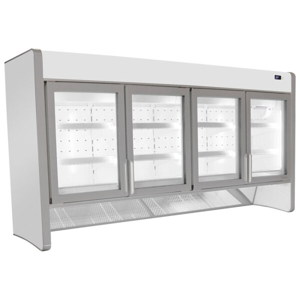 Upper freezer deck 4 glass doors for BCZ0022, -16°/-24°C, 878 (554) litres