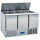 saladette with 3 doors GN 1/1 and lid, 12x GN 1/3 h=150 mm, +2°/+10°C