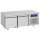 freezer undercounter with 2 drawers 1/1 for cooking hobs, w=1400 mm
