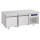 Soubassement réfrigéré 700 mm avec 2 tiroirs GN 1/1 pour appareils de cuisson, 1200 mm