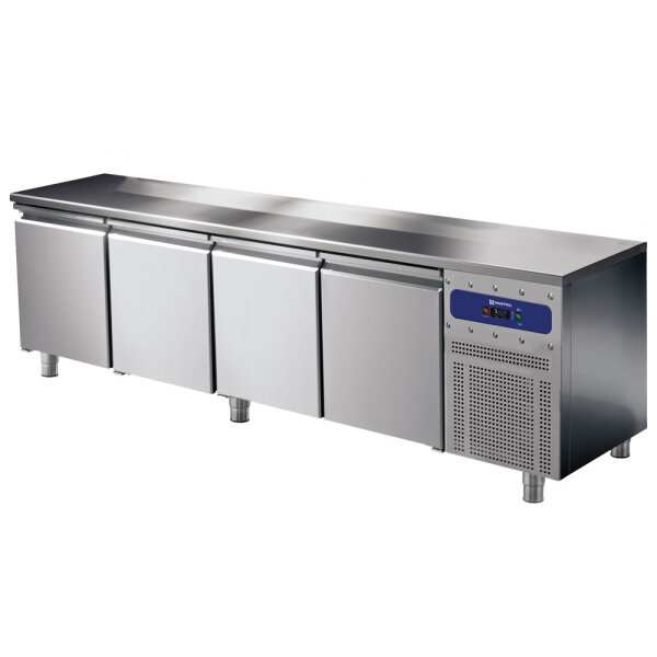 Mesa refrigerada 600 mm 4 puertas 430x325 mm, -2°/+8°C