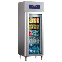 Tiefkühlschrank 400 Liter aus Edelstahl mit...