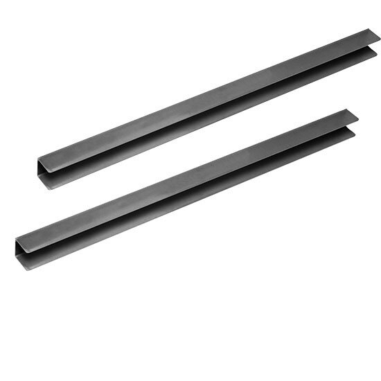 Coppia guide in inox per frigorifero 9950CF