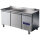 Mesa refrigerada 2 puertas GN 1/1 con peto y cajonera refrigerada, -2°/+8°C