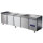 Tavolo refrigerato 4 porte GN 1/1 con cassetto refrigerato su vano motore, -2°/+8°C