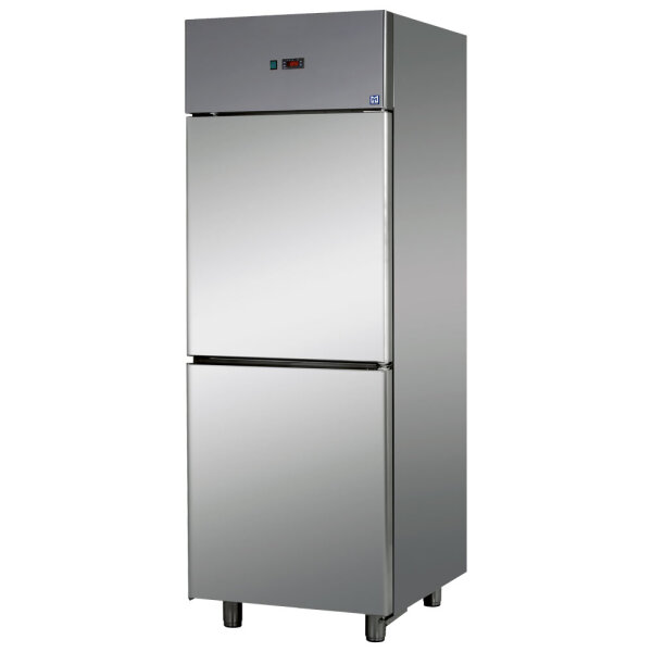 congelador 600 litros en inox con 2 puertas, -18°/-22°C DOMSYSTEM