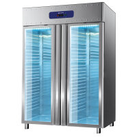 Kühlschrank 1400 Liter aus Edelstahl mit...