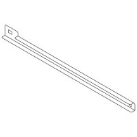 Guida centrale GN 2/1 (593 mm) in inox per frigoriferi...