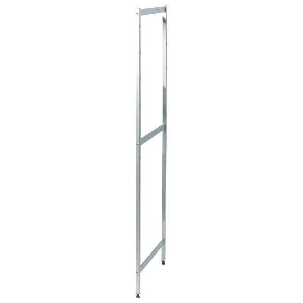 Support for aluminium shelving, d=470 mm, H=1670mm