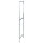 Support for aluminium shelving, d=470 mm, H=1670mm