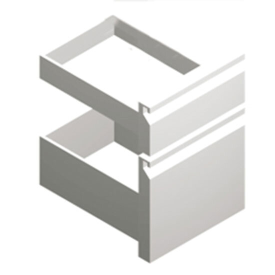 Kit de tiroirs GN 1x 1/3 et 1x 2/3 pour tables réfrigérées avec profondeur 700 mm