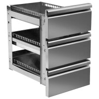 kit cassettiera con soft self closing da 3x 1/3 per...