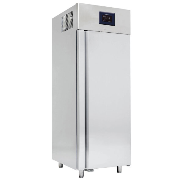 Réfrigérateur 700 litres en inox éstatique pour poisson, 0°/+5°C, isolation 85 mm - WiFi