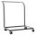 Transport trolley for dishwasher racks, 500x500 mm