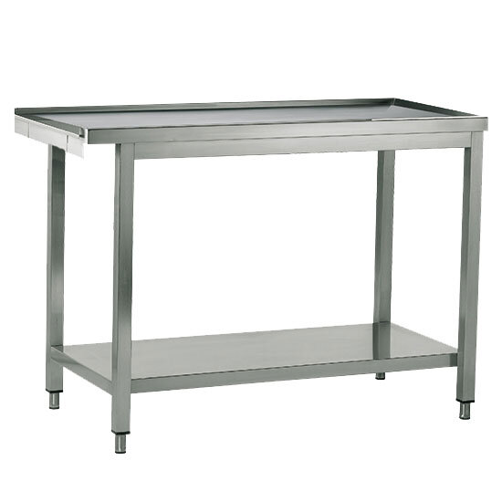 tavolo ingresso o uscita per lavastoviglie a capot, l=700 mm
