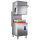 Hood-type dishwasher with detergent injector, mechanical, rack 50x50 cm, max h=42 cm