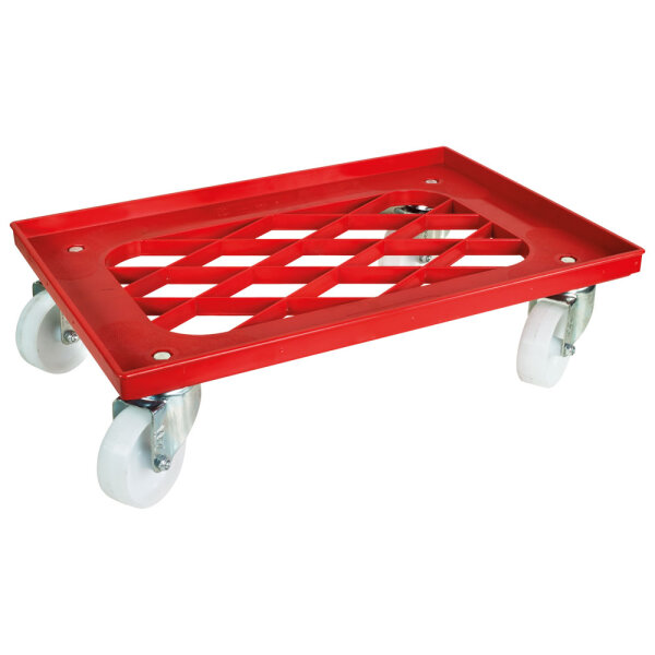 Carrello per trasporto cesti da lavastoviglie, 600x400 mm
